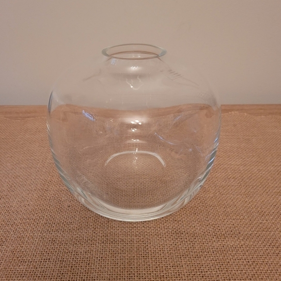 Krosno Clear Glass Cube Vase - Picture 5 of 9